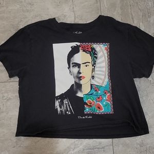 Frida Kahlo crop top XL